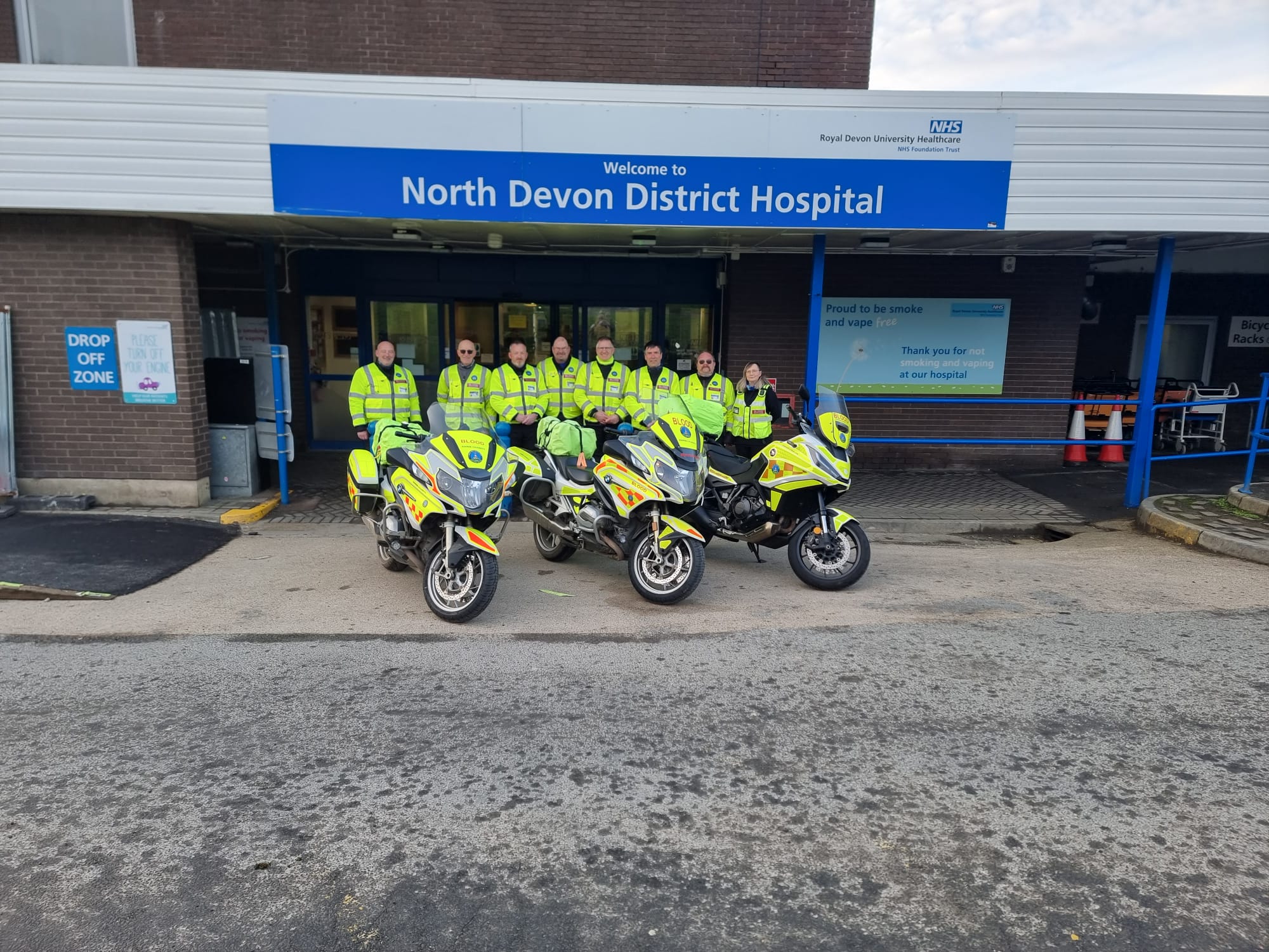 Operation South West Blood Bikes project update image