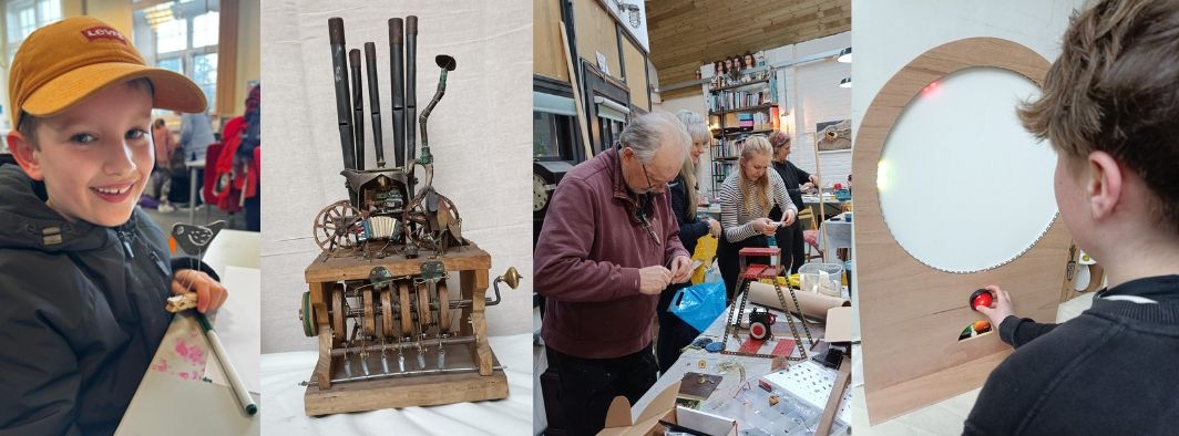 Run a weekly skill-sharing Invention Workshop. This project lets people ...
