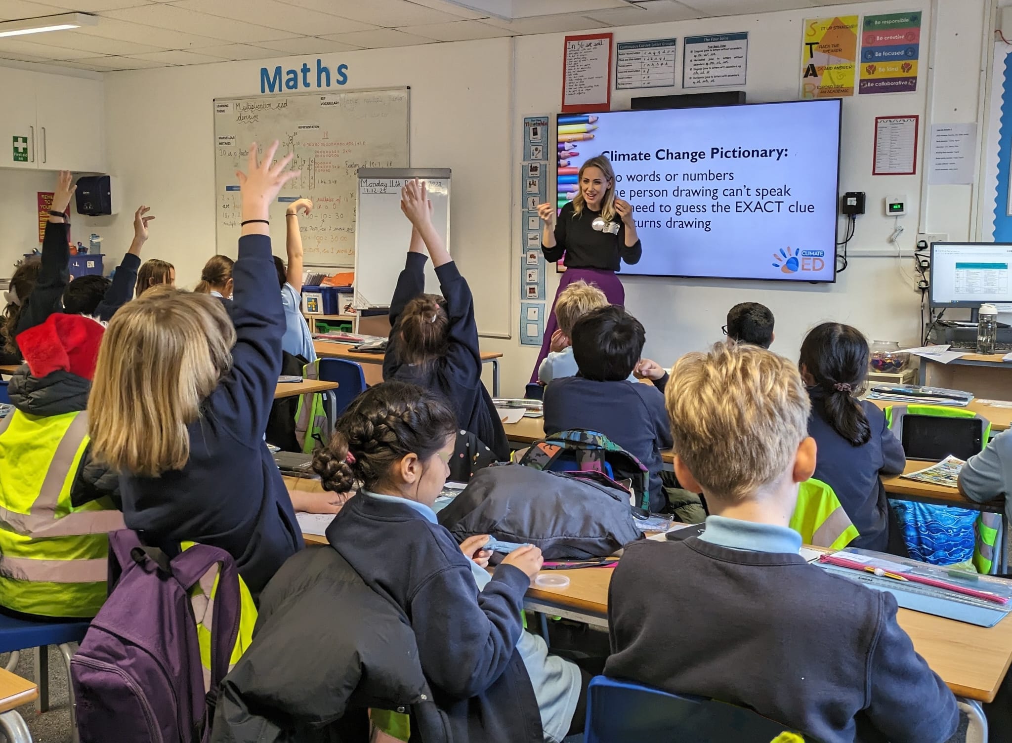 Carbon literacy and climate action workshops for primary school students and families project update image