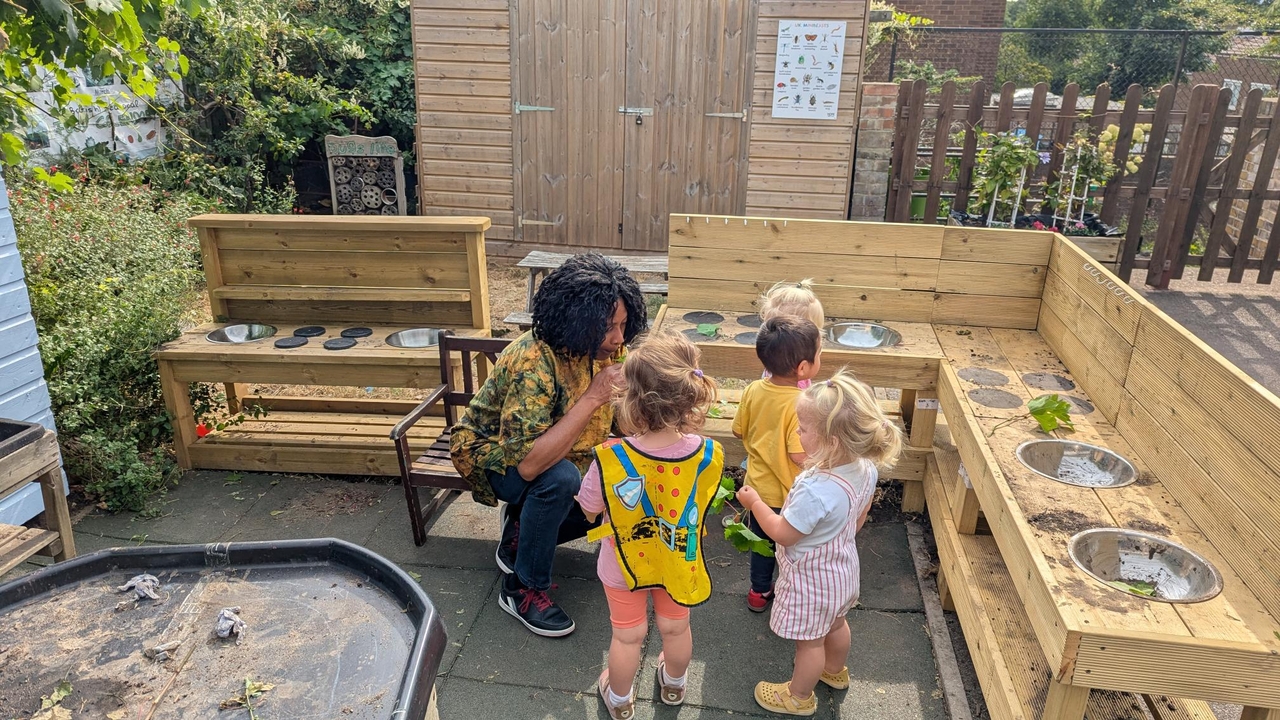 Mud kitchen and raised bed upgrade project update image