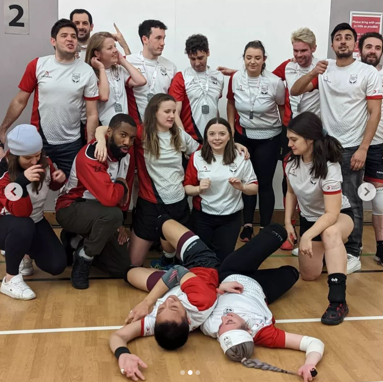 London Saints Dodgeball Club growth and inclusivity project 2023